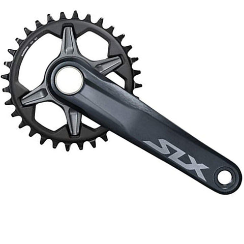 SHIMANO SLX FC-M7120 Boost Crankset - 165mm, 12-Speed, 1x, Direct Mount, Hollowtech II Spindle Interface, Black