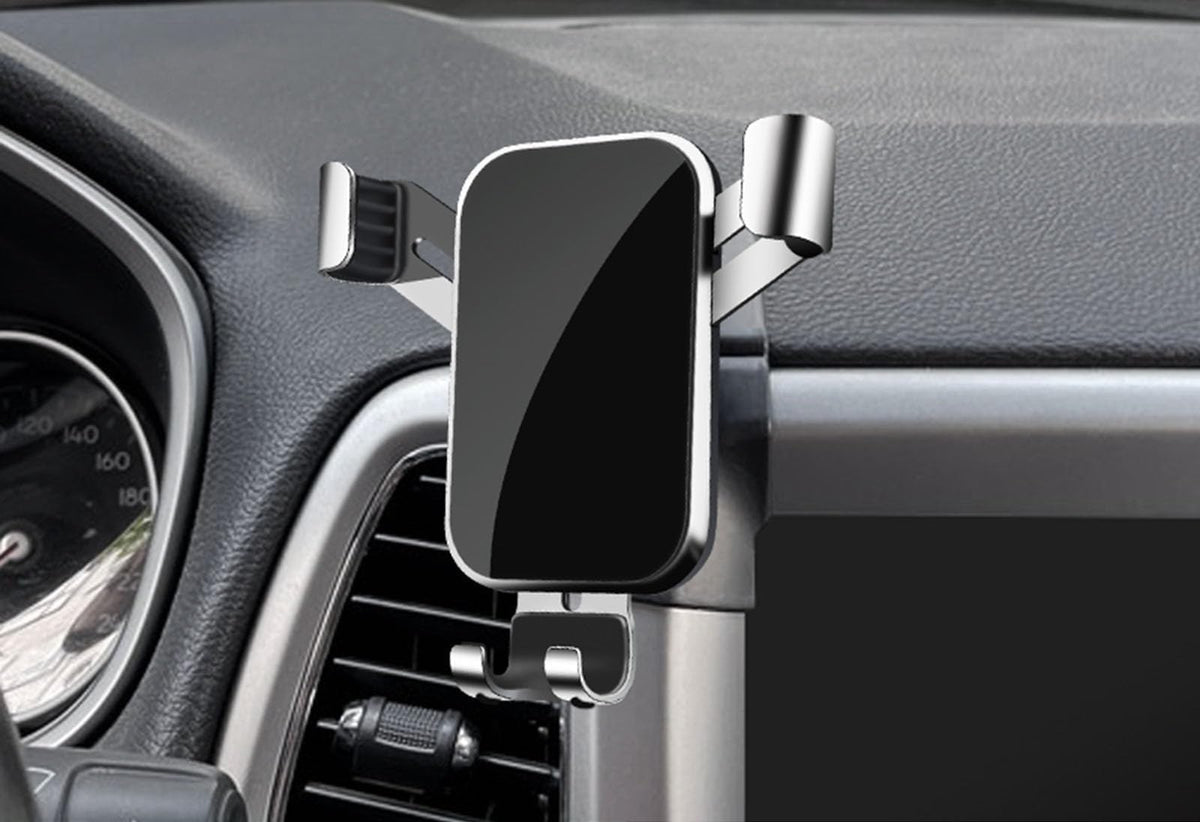 Aposous Car Phone Holder,Compatible with Infiniti Q50 Q60 Q70 QX QX30 QX50 QX55,Car Mounts,A-silver