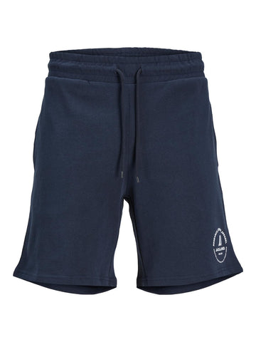 JACK & JONES Mens Swift Sweat Shorts Navy Blazer L