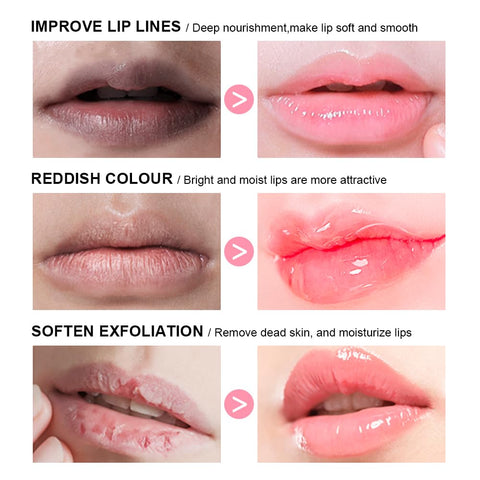 Lip Glowy Balm, Plumping Lip Gloss, Moisturizing Lip Balm, Lip Gloss, Lip Sleeping Mask, Lip Mask, Lip Glow Oil, Long Lasting Repairing Lightening Lip Lines (Berry)