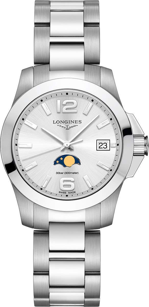 Longines Conquest Lady Moon Phase 34mm, Bracelet