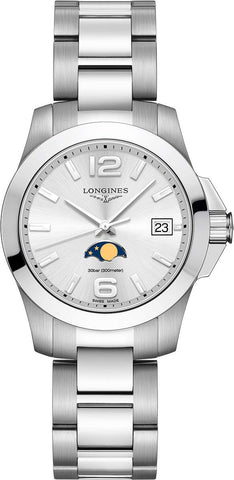 Longines Conquest Lady Moon Phase 34mm, Bracelet