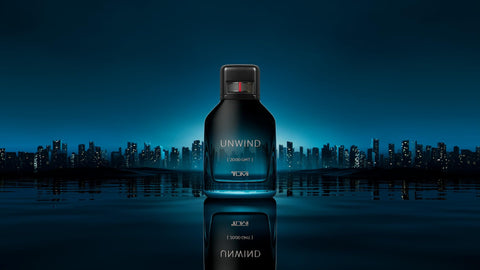 TUMI UNWIND [20:00 GMT] Gift Set - Warm Cologne & Body Wash for Men - 3.4 oz & 1.0 oz Eau de Parfum, 6.7 oz Body Wash
