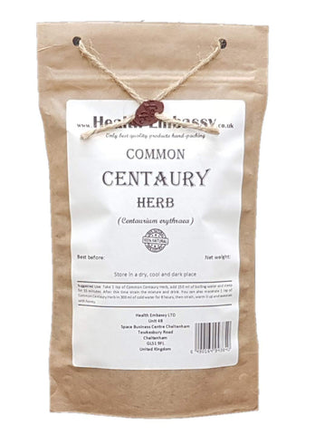 Health Embassy Common Centaury Herb | Centaurium Erythraea L | 100% Natural (50g)