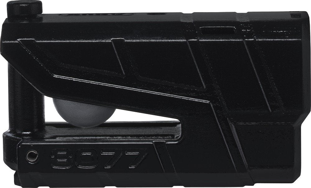 ABUS X-Plus 8077 SRA Motorcycle Alarm Disc Lock, Granite Detector, Black