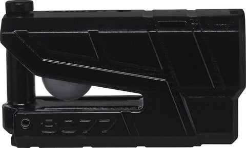 ABUS X-Plus 8077 SRA Motorcycle Alarm Disc Lock, Granite Detector, Black