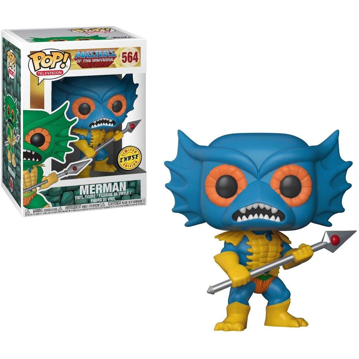 Funko POP! Masters of The Universe Merman 3.75" Chase Variant Vinyl Figure
