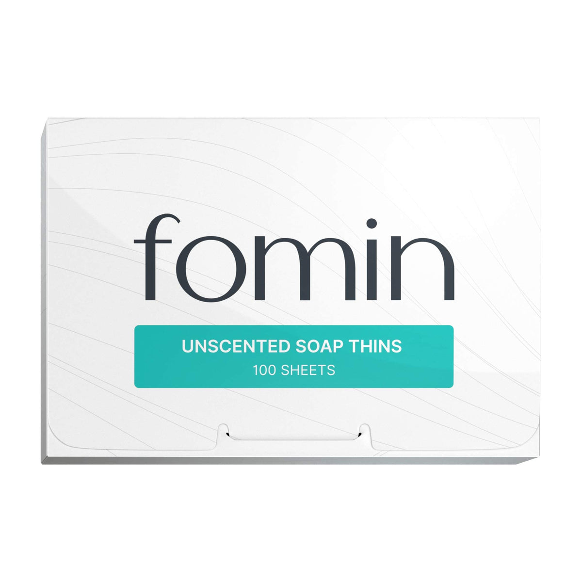 FOMIN - Antibacterial Paper Soap Sheets for Hand Washing - (100 Sheets) Unscented Portable Travel Soap Sheets, Dissolvable Camping Mini Soap, Portable Hand Soap Sheets