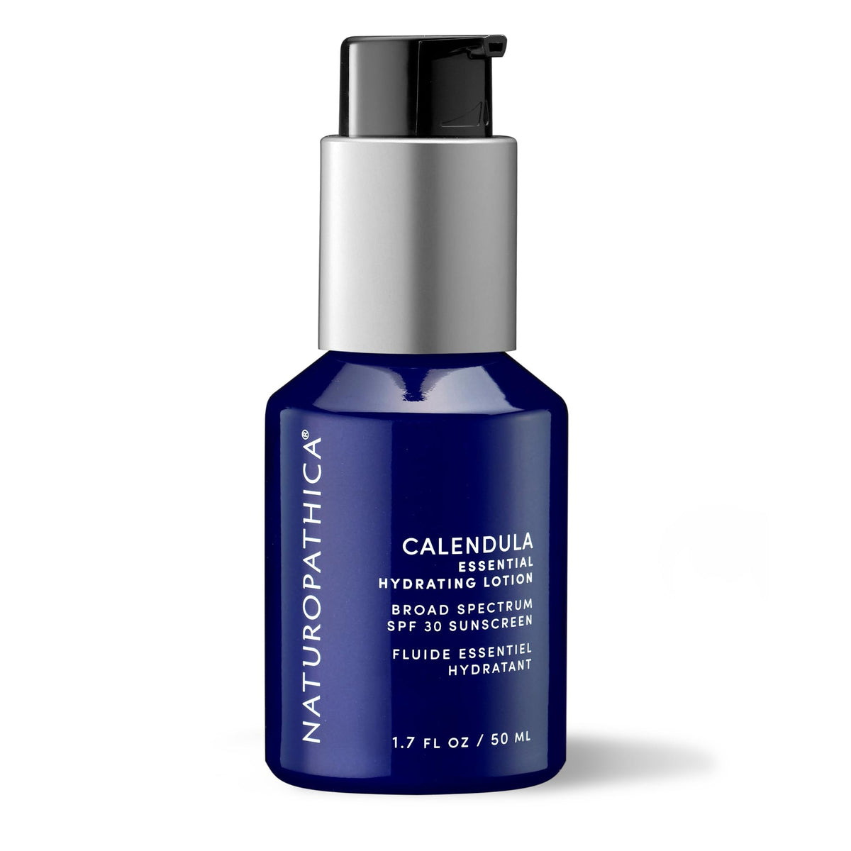 Naturopathica Calendula Essential Hydrating Lotion with SPF 30 Sunscreen, Daily Facial Moisturizer for All Skin Types, 1.7 fl oz (50 ml)