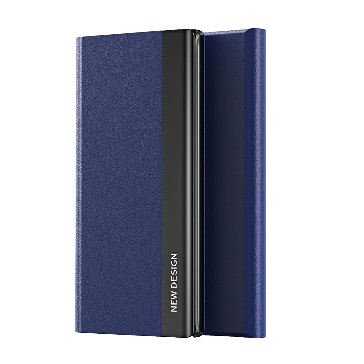Wuzixi Case for Samsung Galaxy A73 5G, Ultra-thin Magnetic Closure Cover Flip Case, Anti-Scratch, Durable, Folding Bracket, Cover Case for Samsung Galaxy A73 5G.Dark Blue