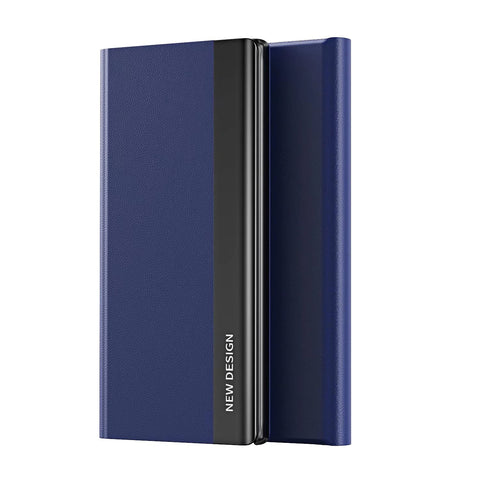 Wuzixi Case for Samsung Galaxy A73 5G, Ultra-thin Magnetic Closure Cover Flip Case, Anti-Scratch, Durable, Folding Bracket, Cover Case for Samsung Galaxy A73 5G.Dark Blue