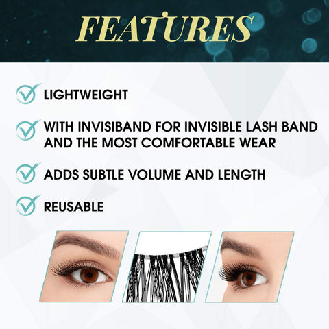 Ardell False Eyelashes LashLites 335 4 Pack