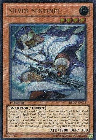 Yu-Gi-Oh! - Silver Sentinel (REDU-EN033) - Return of The Duelist - Unlimited Edition - Ultimate Rare