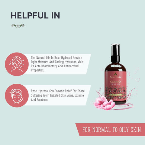 BlushDreams Gulabo Pure Rose Water | Gulab Jal For Cleansing & Toning | Made In-House Using Proprietary Extraction Method | Paraben Free | For All Skin Types | 110 ML