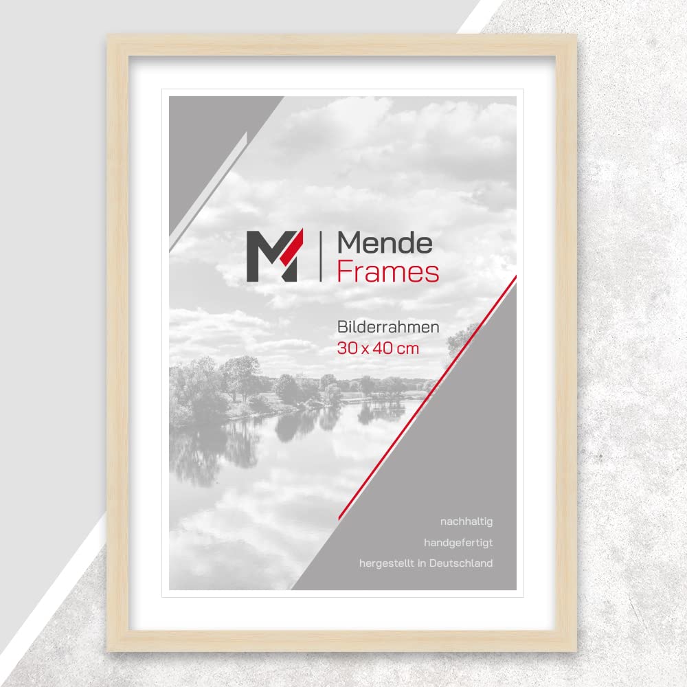 Mende Frames Picture Frame, wood, Natural, 21 x 29,7 cm (A4)