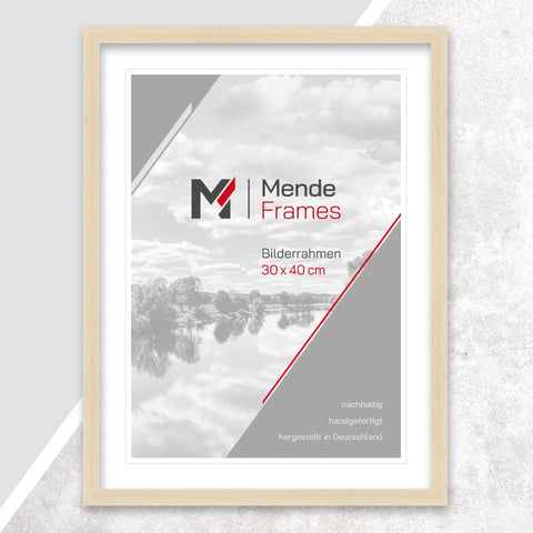 Mende Frames Picture Frame, wood, Natural, 21 x 29,7 cm (A4)