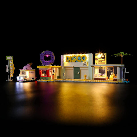 GEAMENT LED Light Kit Compatible with BTS Dynamite - for Ideas 21339 Model Set (Model Set Not Included)