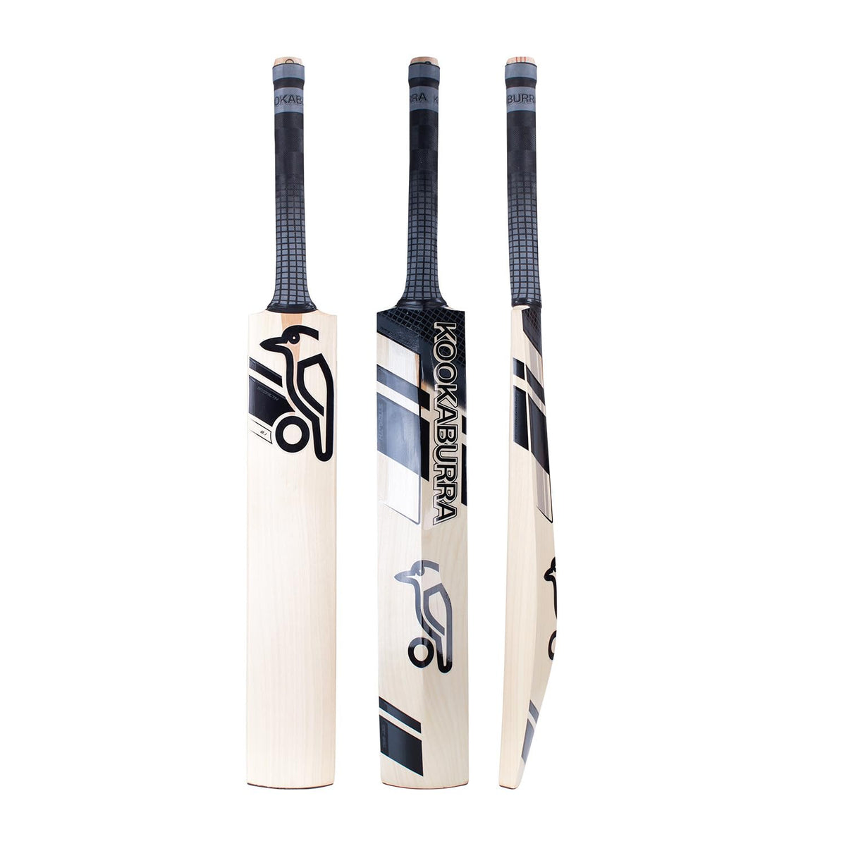 Kookaburra Stealth 8.1 Junior Cricket Bat - h, Harrow, Black