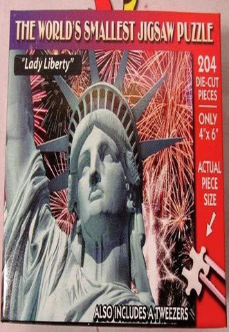 WorldÃƒÂ¢Ã¢â€šÂ¬Ã¢â€žÂ¢s Smallest Jigsaw Puzzle - Lady Liberty