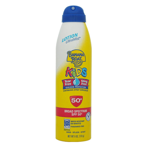 Banana Boat Kids UltraMist Kids Tear Free Sunscreen - SPF 50-6 oz