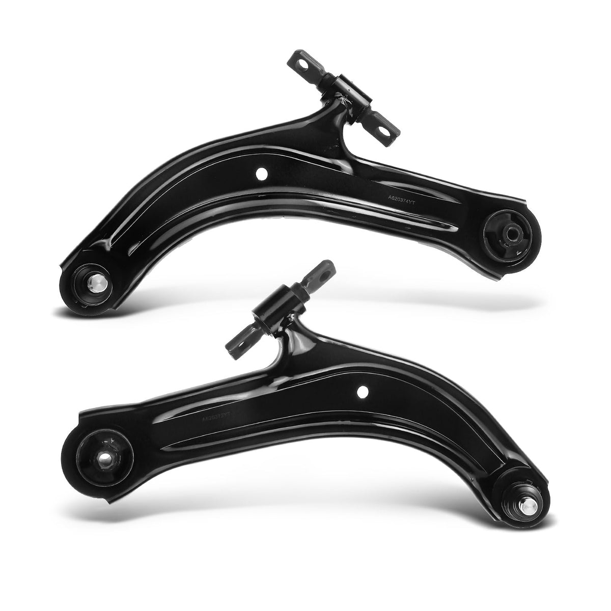 A-Premium 2 x Front Lower Control Arm, with Ball Joint & Bushing, Compatible with Nissan Sentra 2007-2012