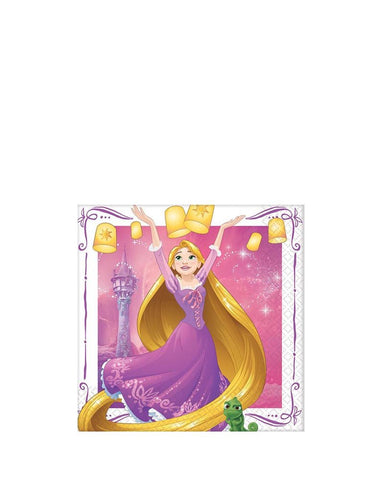 Tangled Beverage Napkins (16 Count)