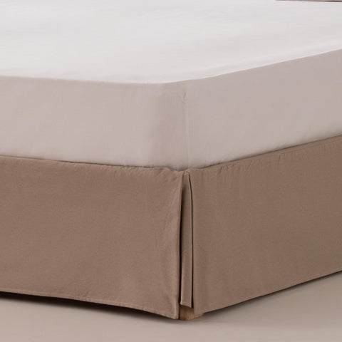 Bed Cover 180 x 190 / 200 cm Bed Base Cover 180 cm - Brown