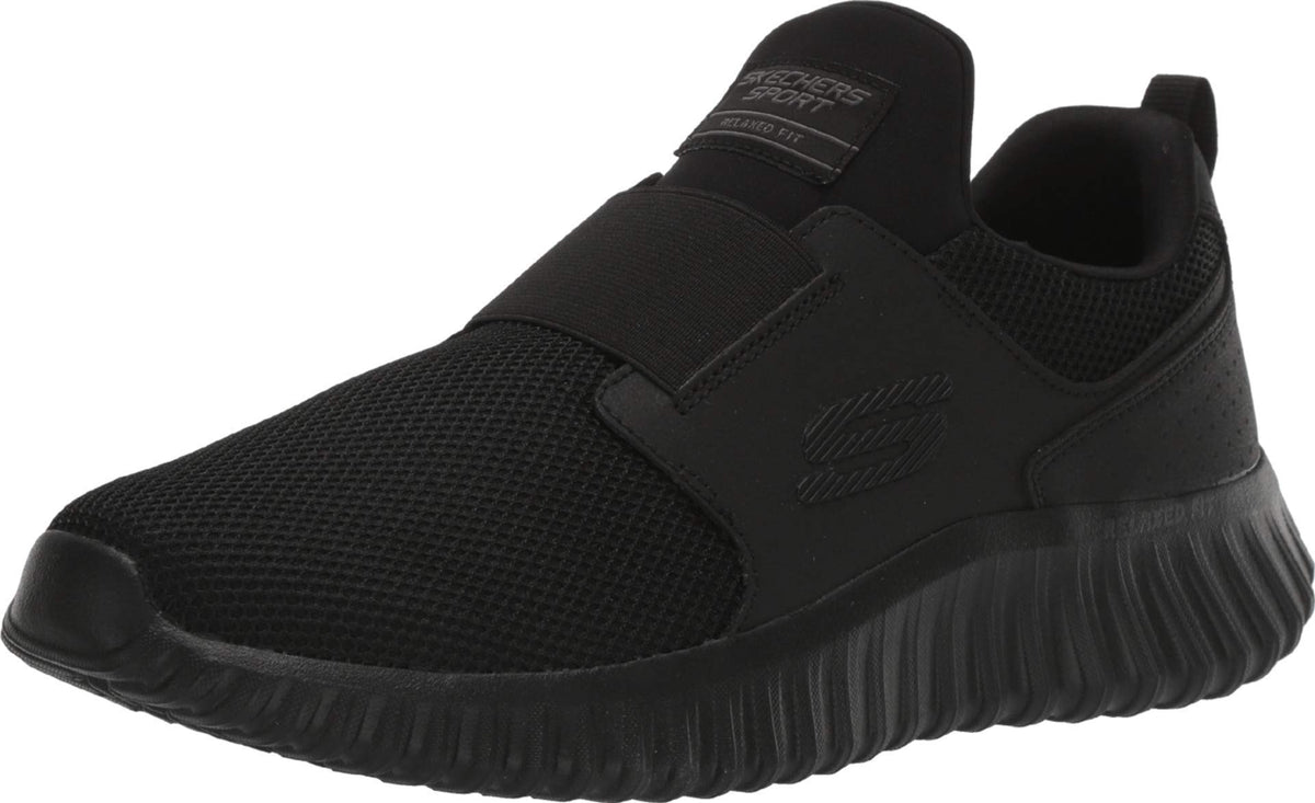 Skechers Men's Depth Charge 2.0 Loafer, Black, 11 M US