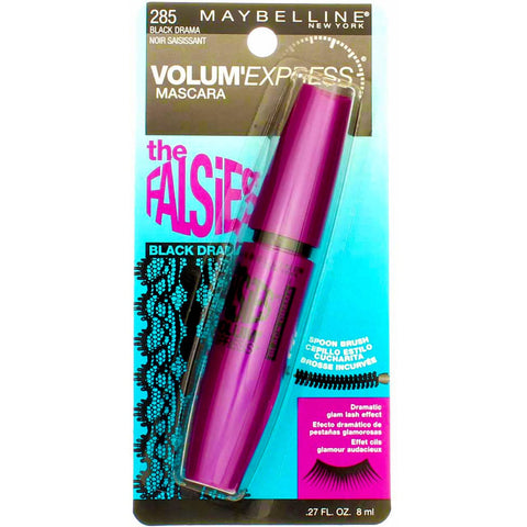 Maybelline Volum' Express The Falsies Washable Mascara, Black Drama [285], 1 ea