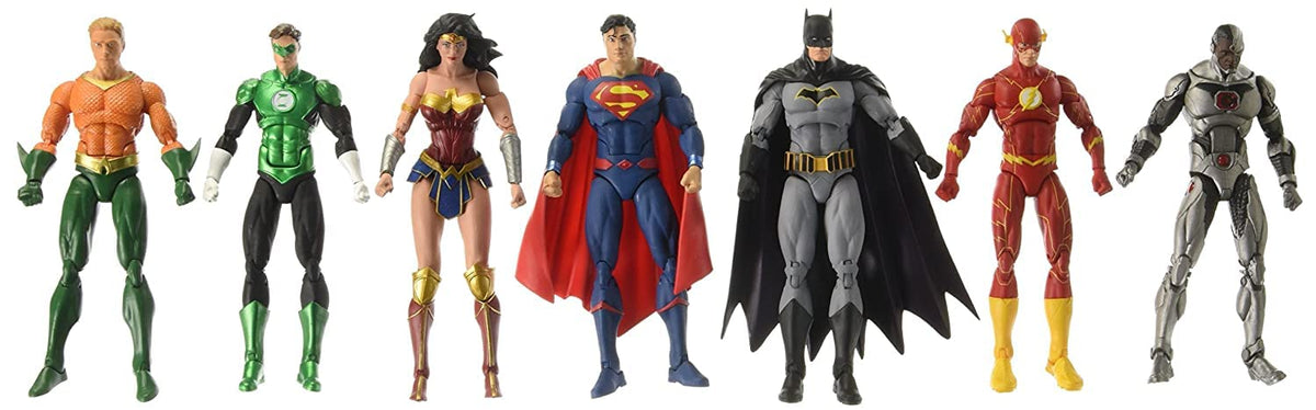 DC Rebirth: Justice League of America Action Figure 7-Pack, 168 months to 1188 months