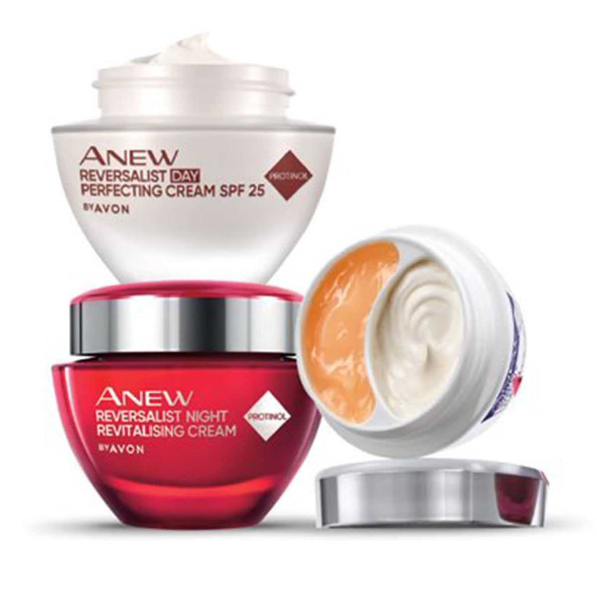 Avon Anew Renewal Reversalist Night Cream - Day Cream (50g) and Eye Cream (2*10 ml)