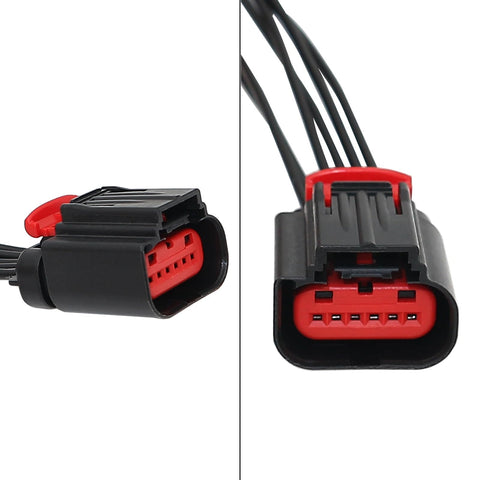 Mass Air Flow (MAF) Sensor Connector Wiring Harnesses Replacement Compatible with Ford F150 F250 E150 E250 E350 Lincoln Mercury