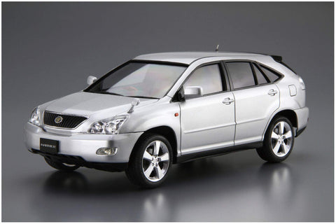 Aoshima Bunka Kyozai 1/24 The Model Car Series No.105 Toyota GSU30W Harrier 350G Premium L Package 2006 Model Car