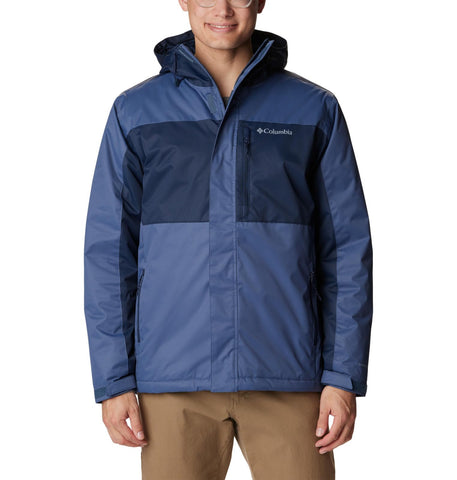 Columbia Men's Tipton Peak II Insulated Jacket, Dark Mountain/Collegiate Navy, X-Large