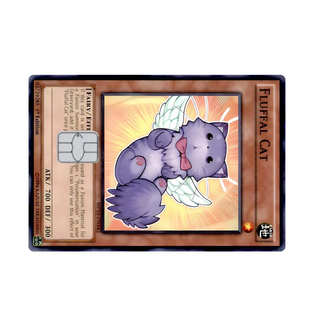 Anime Yu-gi Credit Card - Metro Card - Debit Card Skin Sticker Cover/with and Without Chip (Small Chip, 21)