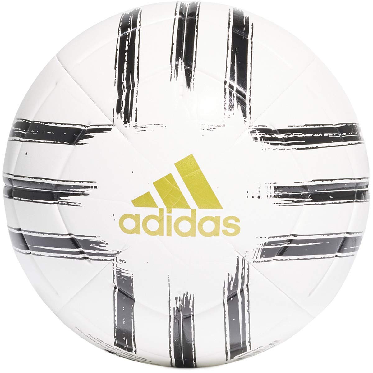 adidas unisex-adult Juventus Turin Club Ball White/Pantone/Matte Gold 5