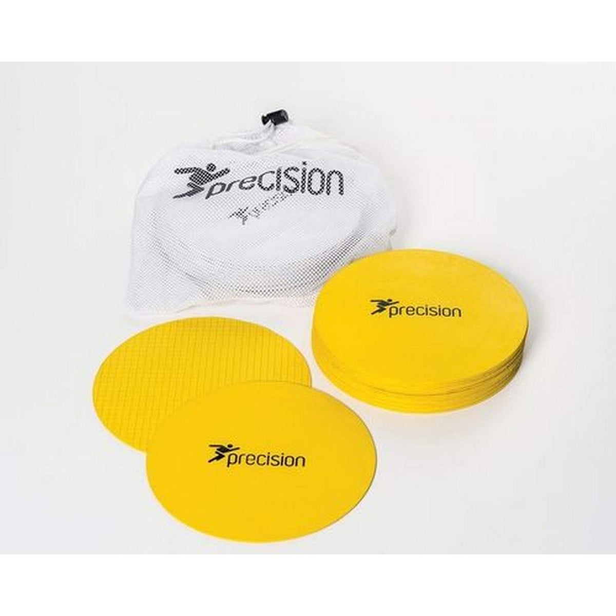 Precision Medium Round Rubber Marker Discs Yellow (Set of 20), black, K-REY-TR321Y