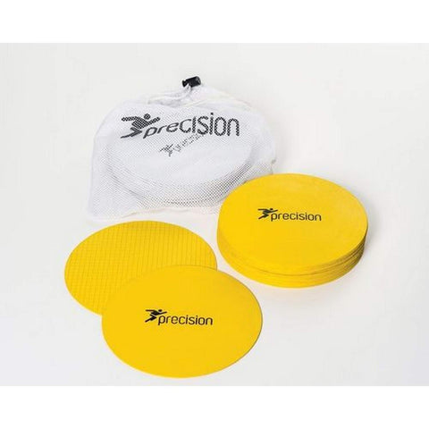 Precision Medium Round Rubber Marker Discs Yellow (Set of 20), black, K-REY-TR321Y