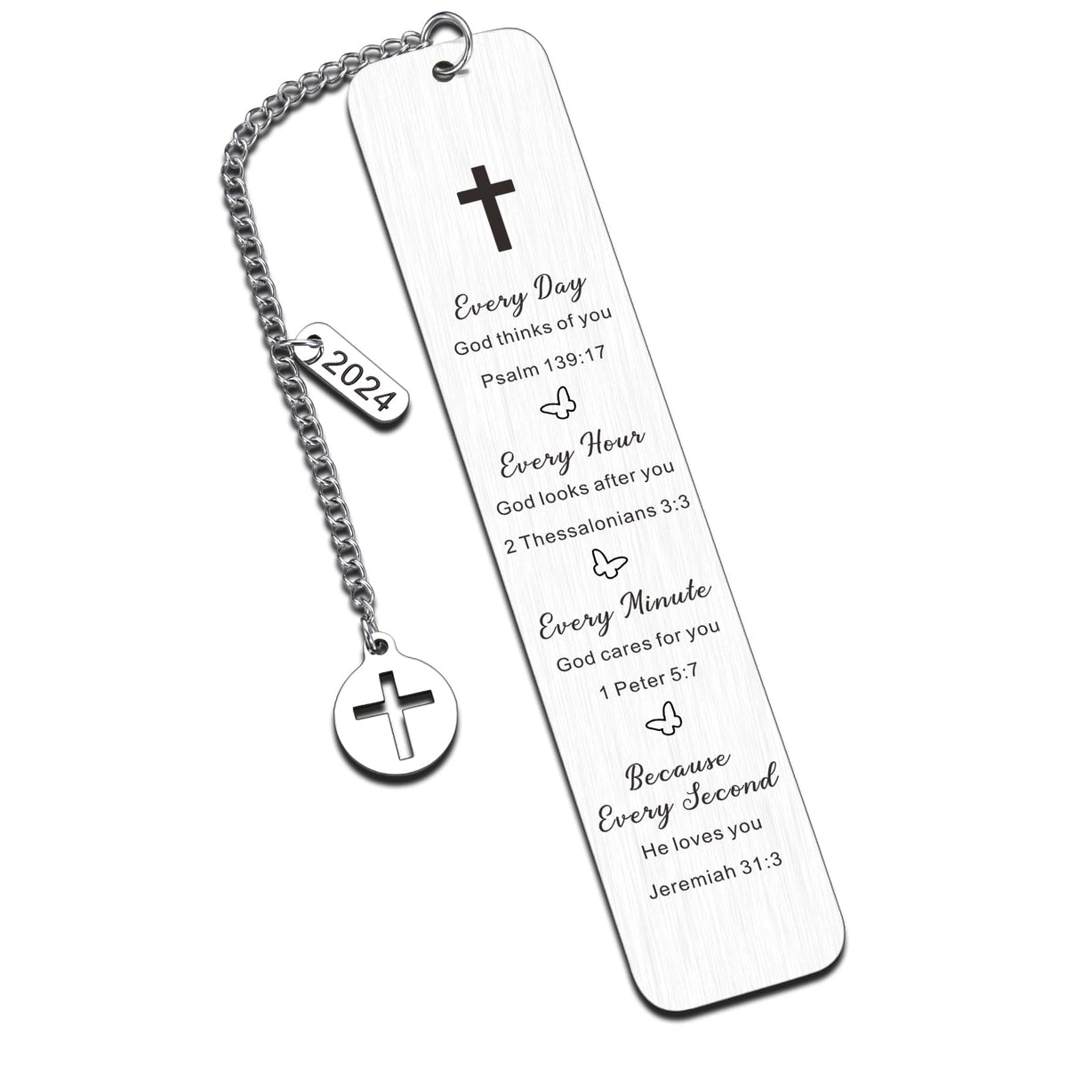 Baptism First Communion Christening Gifts for Teens Girls Boy Goddaughter Godson Inspirational Confirmation Religious Gifts for Women Christmas Gifts for Son Daughter Bookmark Gifts for Friends