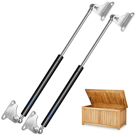 ARANA Universal 500MM 1112N 113KG Gas Struts for Heavy duty Ottoman Bed Floor Hatch Door Bin Storage Kitchen Cabinet and DIY Projects 50cm gas spring lift support shock with mounting brackets, 2PCS