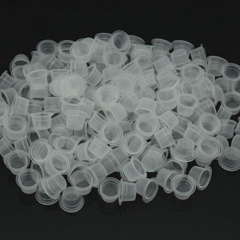 Pigment Cups,New Star Tattoo 300pcs Ink Caps Medium,13mm Medium Plastic Tattoo Pigment Cups Tattoo Ink Caps 13mm Tattoo Ink Cup