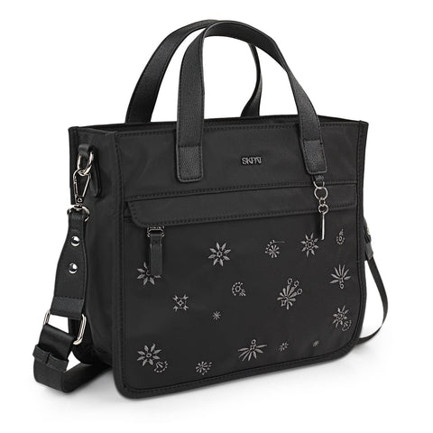 SKPAT - Handbags for Women - Ladies Handbags PU Soft Leather - Elegant Womens Handbag Multiposition - Ladies Bags with Adjustable Shoulder Strap - Handbag Brand by, Black