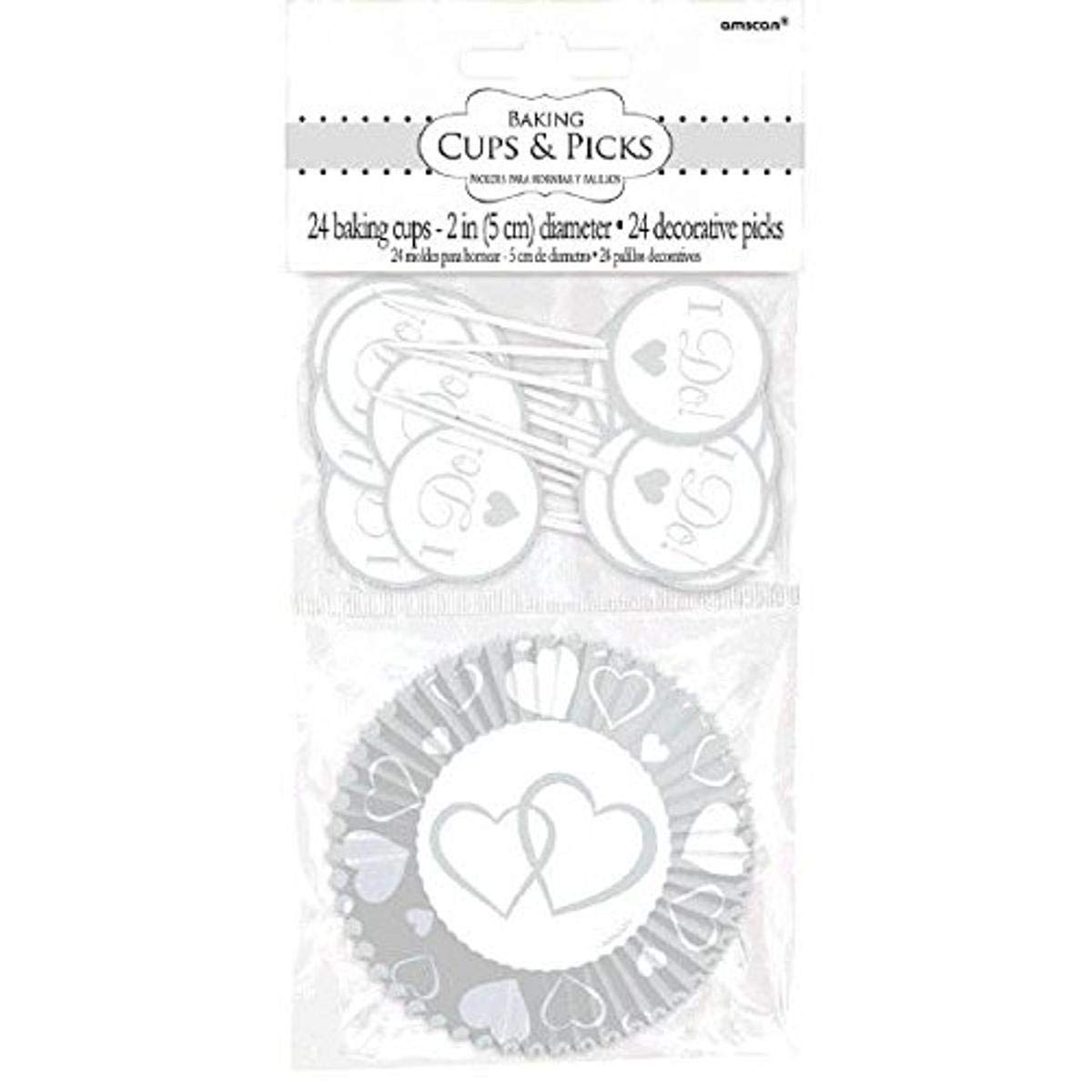 Baking Cups & Cake Picks Package | Wedding and Engagement Party