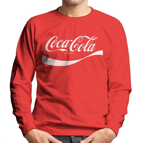 All+Every Coca Cola 1941 Swoosh Logo Mens Sweatshirt Red
