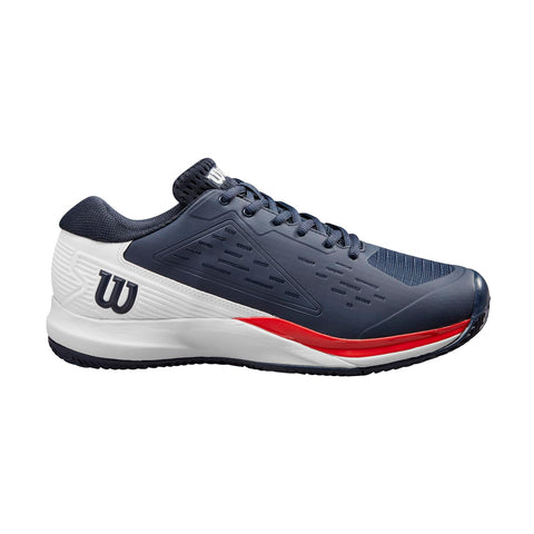 Wilson Men's Tennis Shoe, Navy Blazer White Infrared, 13