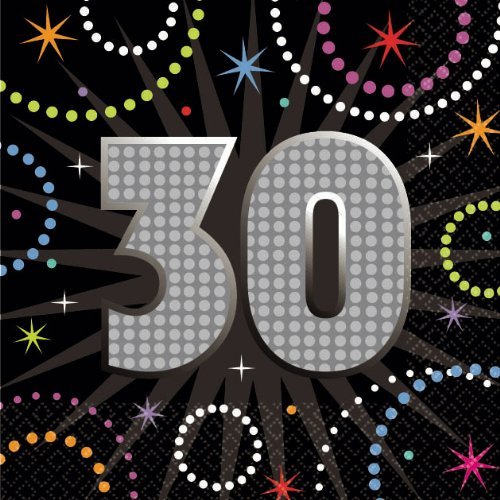 beverage napkins 30 time to party