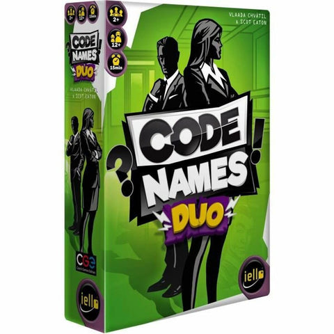 IELLO 51472 Codenames Duo Game, Multi-Colour