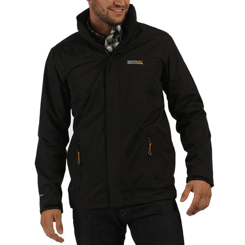 Regatta Mens Matt Lightweight Jacket - Black - 4XL