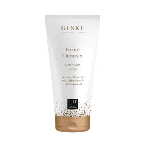 GESKE | Facial Cleanser | GESKE SmartAppGuided™ facial brushes | Aloe Vera, Glycerin & Provitamin B5 | For impure skin | Daily Wash Gel | All Skin Types | Vegan formula without animal testing