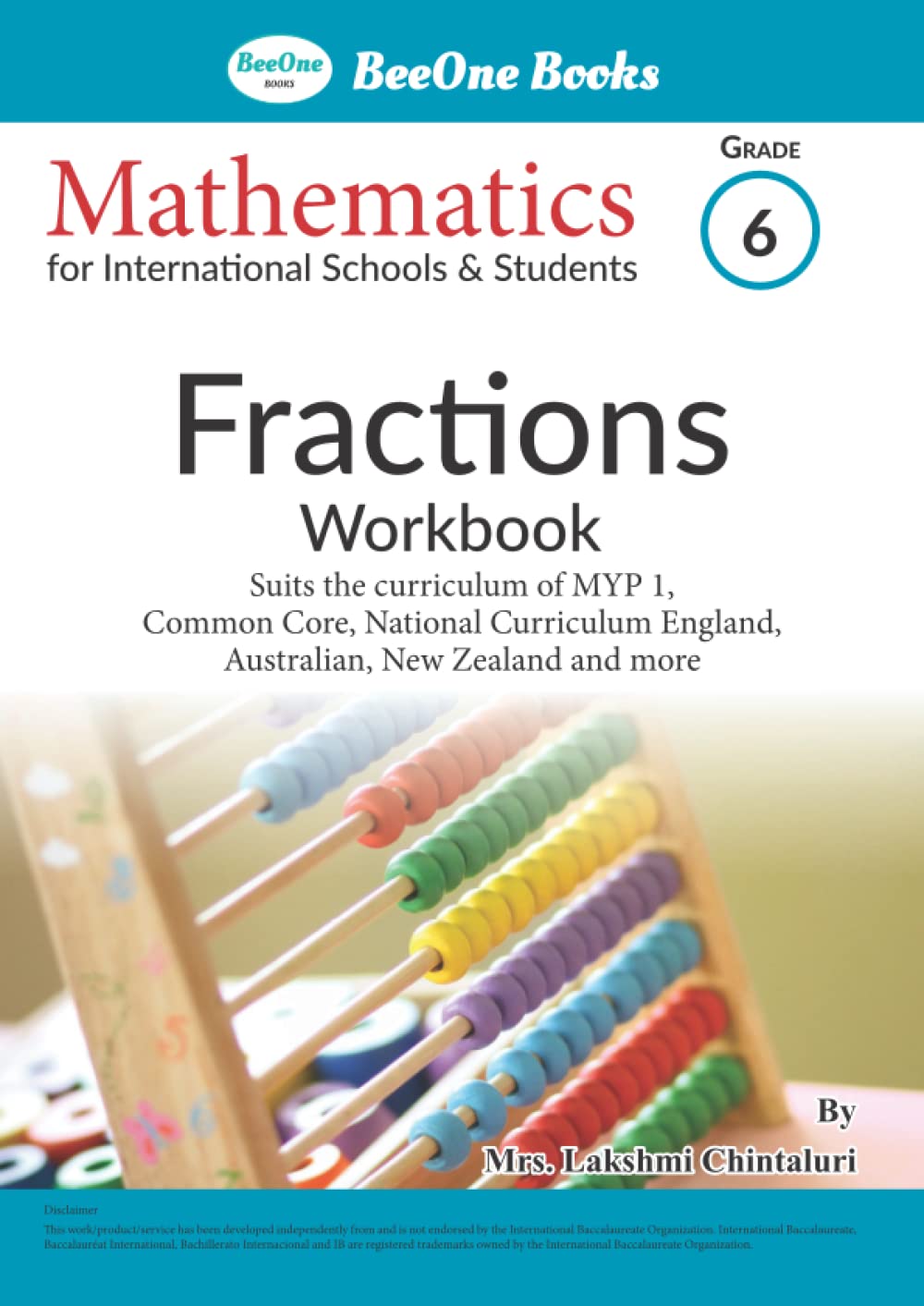 Grade 6 Maths Fractions MYP 1 / Year 7: Workbook/ Worksheets